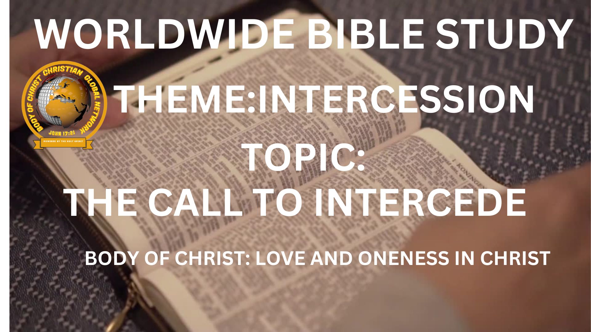 WORLDWIDE BIBLE STUDY